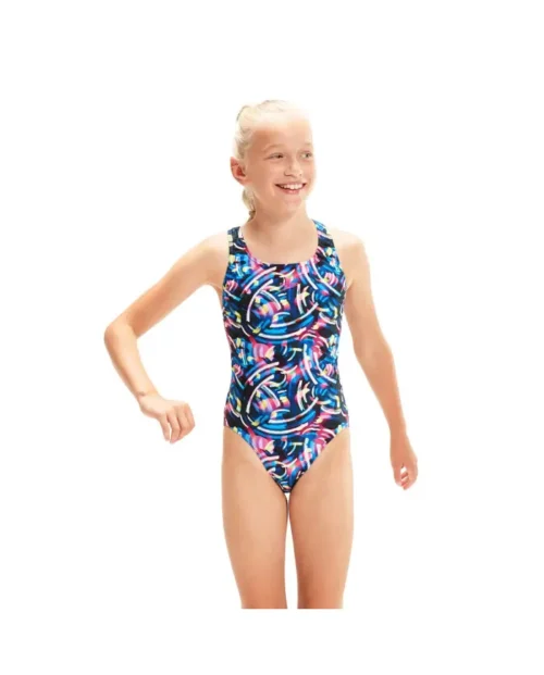 Traje de baño Niña Speedo Digital Allover Drop