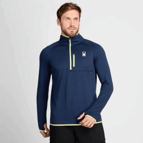 Polera Entrenamiento Spyder Quarter Zip WL Hombre