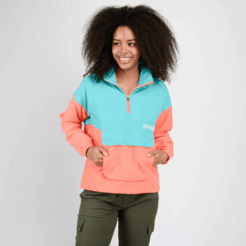 Cortaviento Spyder Outdoor Turquesa Mujer