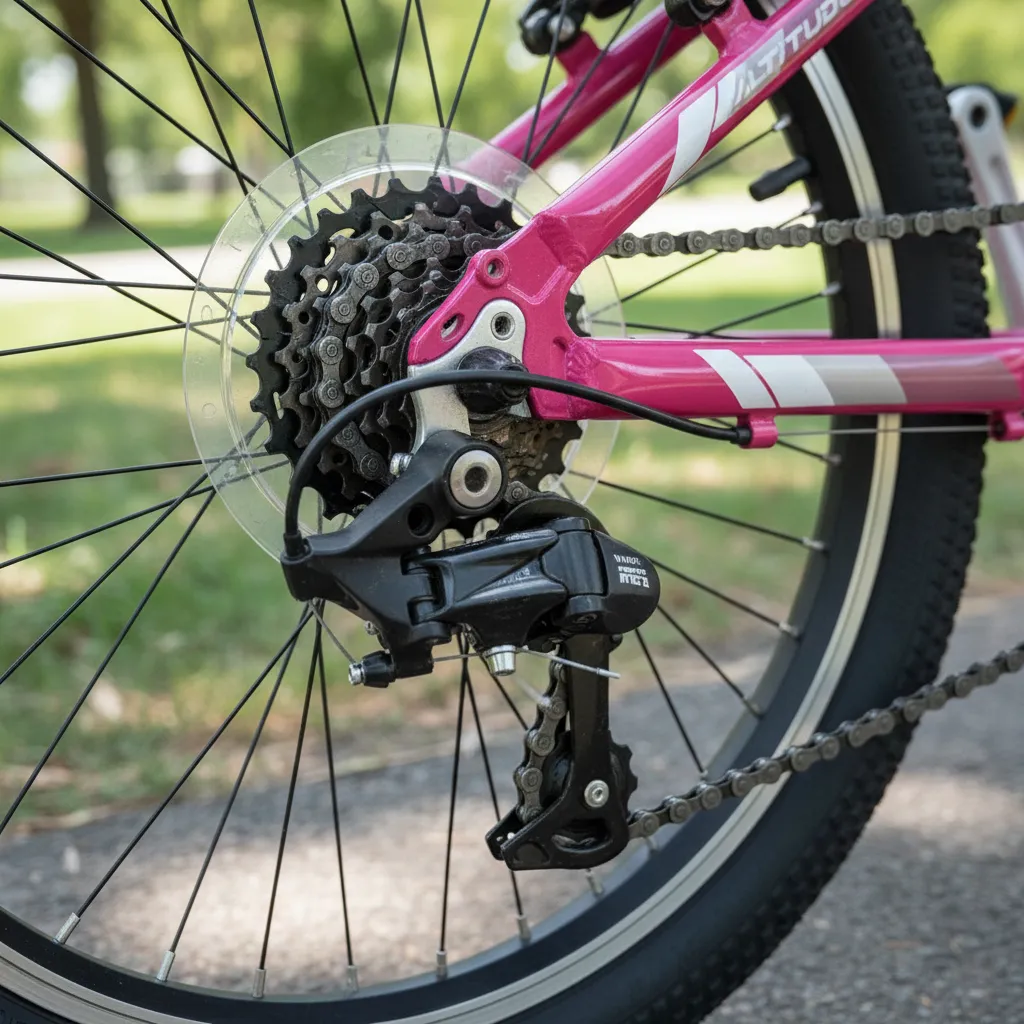 Bicicleta Sport Aro 20 Niña Altitude Púrpura - Imagen 6