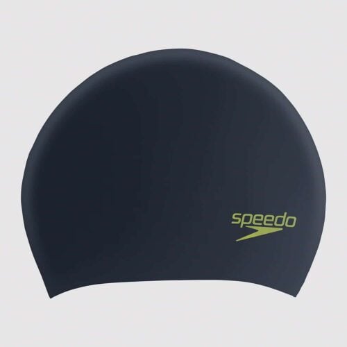 Gorro Natación Speedo Cabello Largo Niños Negro