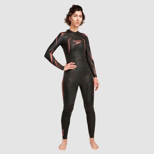 Traje Triathlon Mujer Speedo Xenon Full Wetsuit Negro