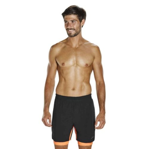 Short Natacíon Hombre Speedo Lane Hybrid 16"