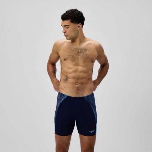 Traje Baño Hombre Speedo End+ MAX Mid Jammer Splice Azul