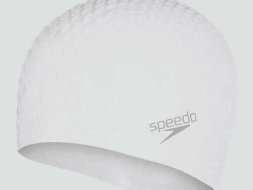 Gorro Natación Speedo Bubble Active + Adulto Blanco