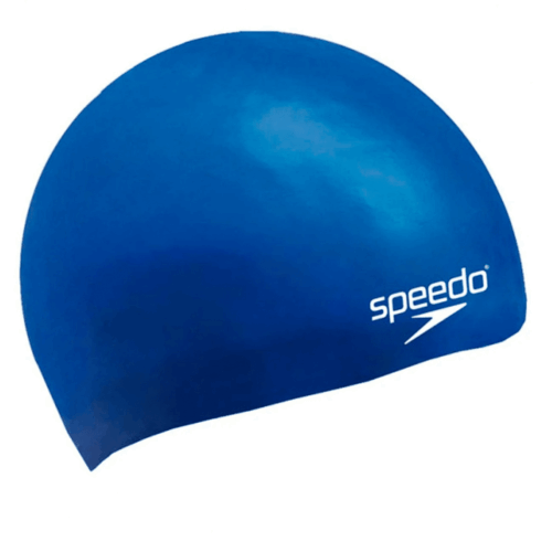 Gorro Natación Speedo Moulded Silicona Cap Niños Azul