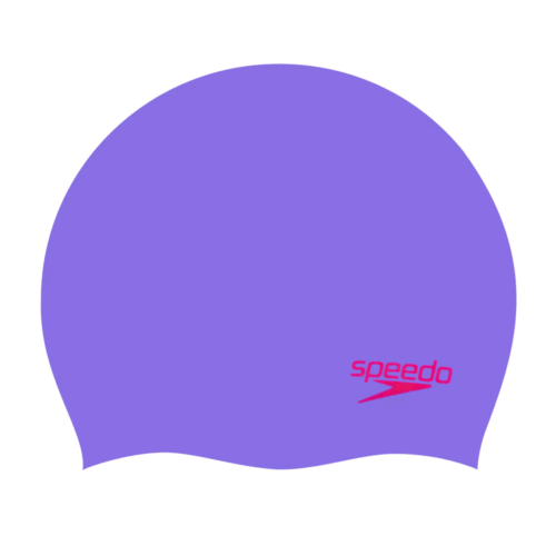 Gorro Natación Speedo Moulded Cap Niños Purpura
