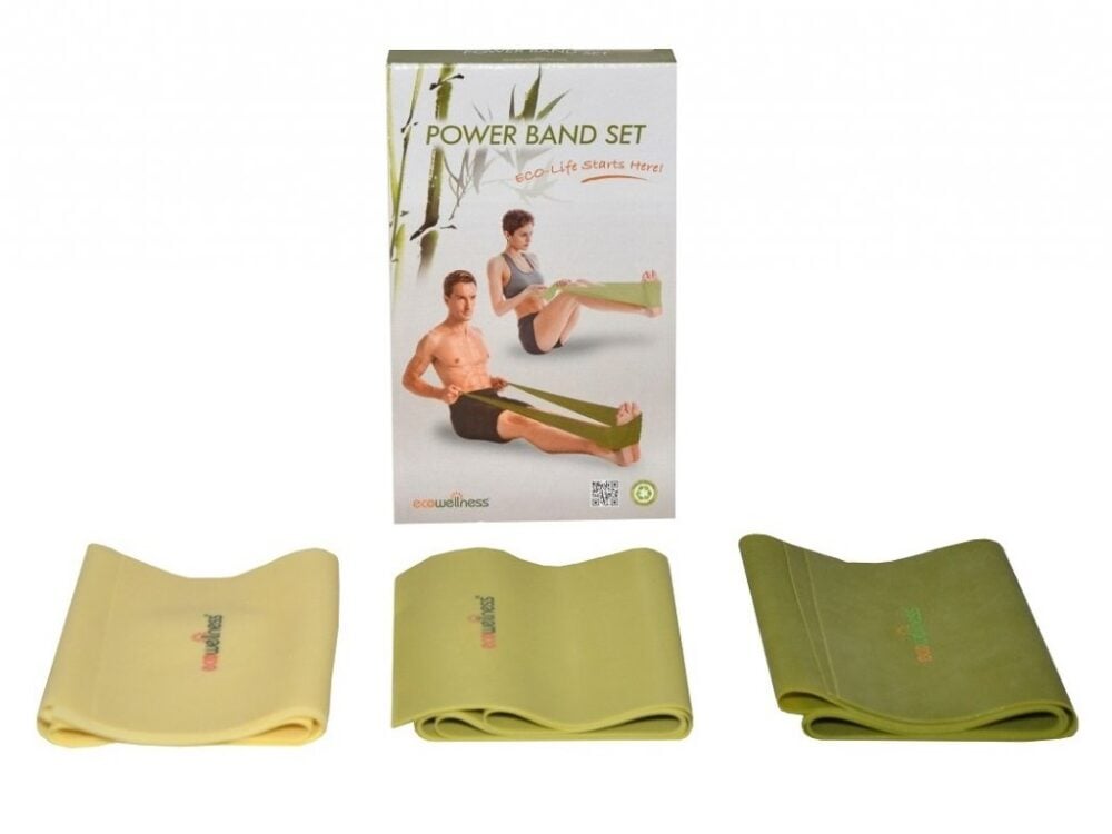 Set de Bandas de Resistencia (3 niveles) Ecowellness - Imagen 2