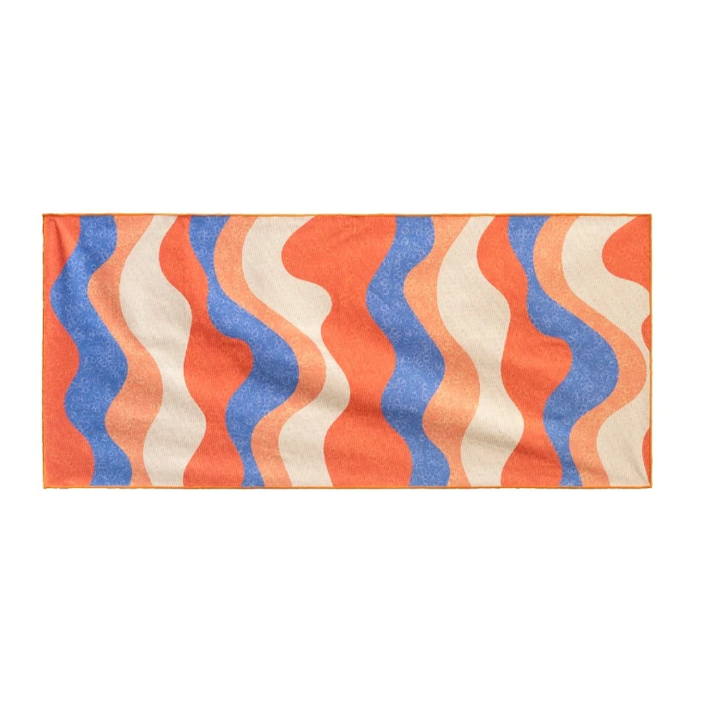 Toalla Microfibra Natación Zvibes Mediana Naranja - Imagen 2